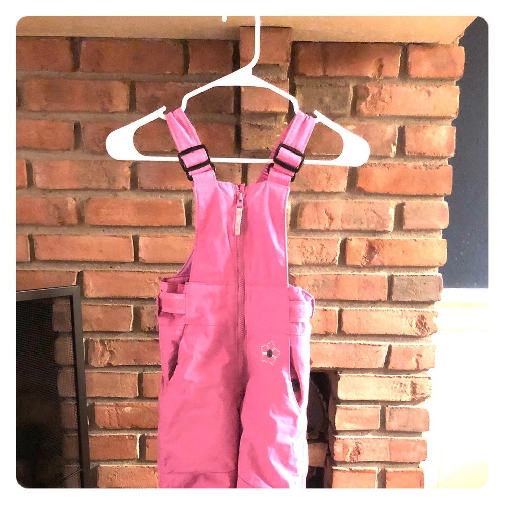 Columbia girls size 4/5T bib style snow pants